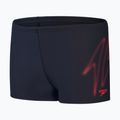 Speedo Hyper Boom Logo Placement Aquashort dětské plavecké šortky tmavě modré 8-00315415190 4