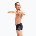 Speedo Medley Logo Aquashort dětské plavecké šortky tmavě modré 8-1241006864 6