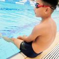 Speedo Medley Logo Aquashort dětské plavecké šortky tmavě modré 8-1241006864 9