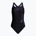 Speedo Hyperboom Placement Racerback dámské jednodílné plavky černé 8-00304315134