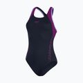 Speedo Hyperboom Splice Flyback dámské jednodílné plavky tmavě modré 8-00305015158 4