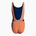 Speedo Dámské jednodílné plavky s páskem Deep U-Back oranžové 8-00307415485 2