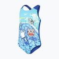 Speedo dětské jednodílné plavky Plavky s digitálním potiskem modré 8-0797015161 3