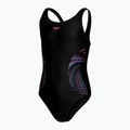 Speedo Plastisol Placement Muscleback dětské jednodílné plavky černé 8-0832414379 3
