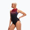 Speedo dámské jednodílné plavky Digital Placement Hydrasuit black-red 8-1244515213 6