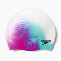 Speedo Digitální bílo-fialová čepice s potiskem 8-1352414649 3