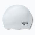 Speedo Obyčejná tvarovaná silikonová čepička stříbrná 8-7098414572 5