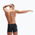 Pánské plavecké boxerky Speedo Allover Digi V-Cut černá/modrá 9