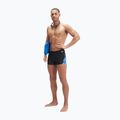Pánské plavecké boxerky Speedo Allover Digi V-Cut černá/modrá 11
