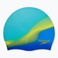 Dětská plavecká čepice Speedo Multi Colour Silicone Junior fluo artic/true cobalt/lemon drizzle 3