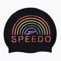 Plavecká čepice Speedo s potiskem Silicone pride rainbow