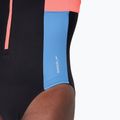 Dámské jednodílné plavky Speedo Zip Colorblock antracitová barva 4