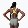 Speedo Zip Colorblock soft olive dámské jednodílné plavky 2