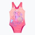 Dětské jednodílné plavky Speedo Digital Printed bloominous pink/cupid coral
