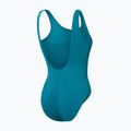 Speedo dámské jednodílné plavky Logo Deep U-Back peacock/pumpkin spice/marine blue 3