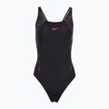 Dámské jednodílné plavky Speedo HyperBoom Splice Muscleback black/electric pink