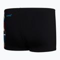 Dětské plavecké boxerky  Speedo Digital Panel black/white/watermelon 2