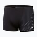 Pánské plavecké boxerky Speedo Hyperboom V-Cut black/usa charcoal/white