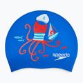 Dětská plavecká čepice Speedo Junior Printed Silicone tru cobalt/watermelon/white 2