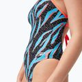 Jednodílné plavky  Speedo Allover Digital Lattice Tie-Back black/picton blue/siren red 6