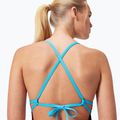 Jednodílné plavky  Speedo Allover Digital Tie Back black/matcha green/siren red 8