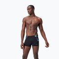 Pánské plavky Speedo Endurance+ MAX Splice Aquashort black/usa charcoal/marine 5