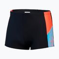 Pánské plavky boxerky Speedo Dive Aquashort black/siren red/piton blue