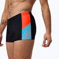 Pánské plavky boxerky Speedo Dive Aquashort black/siren red/piton blue 9