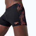 Pánské plavky Speedo Tech Panel Aquashort black/siren red/usa charcoal 3