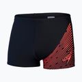 Pánské plavky Speedo Medley Logo Aquashort black/siren red