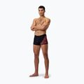Pánské plavky Speedo Medley Logo Aquashort black/siren red 6