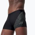 Pánské plavky Speedo Medley Logo Aquashort black/country green 8