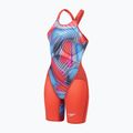 Dámské jednodílné plavky Speedo Fastskin LZR Pure Valor 2.0 Openback Kneeskin flame red/picton blue
