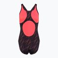 Dámské jednodílné plavky Speedo HyperBoom Allover Medalist black/plum dandy/siren red 2
