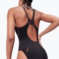 Dámské jednodílné plavky Speedo HyperBoom Splice Muscleback black/plum dandy/siren red 9