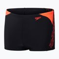 Dětské plavky Speedo HyperBoom Splice Aquashort black/siren red