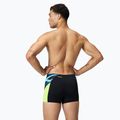 Pánské plavecké boxerky  Speedo Endurance+ MAX Splice Aquashort black/hyper yellow 2