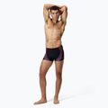 Pánské plavky Speedo Duo Logo Print Aquashort black/coral sands/neon violet 2