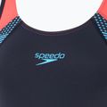 Dámské jednodílné plavky Speedo Placement Laneback zoom boom placement/true navy 3