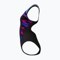 Dámské jednodílné plavky Speedo Placement Laneback zoom boom placement/speedo black 5