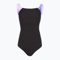 Dámské jednodílné plavky Speedo Shaping LunaLustre Printed neon violet
