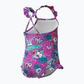 Dětské jednodílné plavky Speedo Learn To Swim Dětské Printed Frill Thinstrap neon violet 2