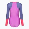 Dámské jednodílné plavky Speedo Colour Block neon violet 2