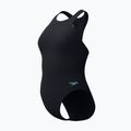 Dámské jednodílné plavky Speedo Racer Zip with Built in Swim Bra anthracite 3