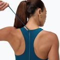 Dámské jednodílné plavky Speedo Racer Zip with Built in Swim Bra dark teal 5
