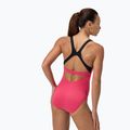 Dámské jednodílné plavky Speedo Flex Band with Swim Bra raspbery fill/vermilion/punch 3
