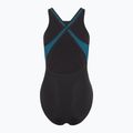 Dámské jednodílné plavky Speedo High Neck Splice Cross Back dark teal 2