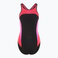 Dámské jednodílné plavky Speedo High Neck Splice Cross Back rapsberry fill