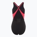 Dámské jednodílné plavky Speedo High Neck Splice Cross Back rapsberry fill 2