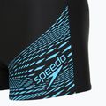 Pánské plavecké boxerky  Speedo Medley Logo Aquashort black/picton blue 3